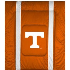 University Tennessee Orange & White Comforter - Collegiate Home Bedding
